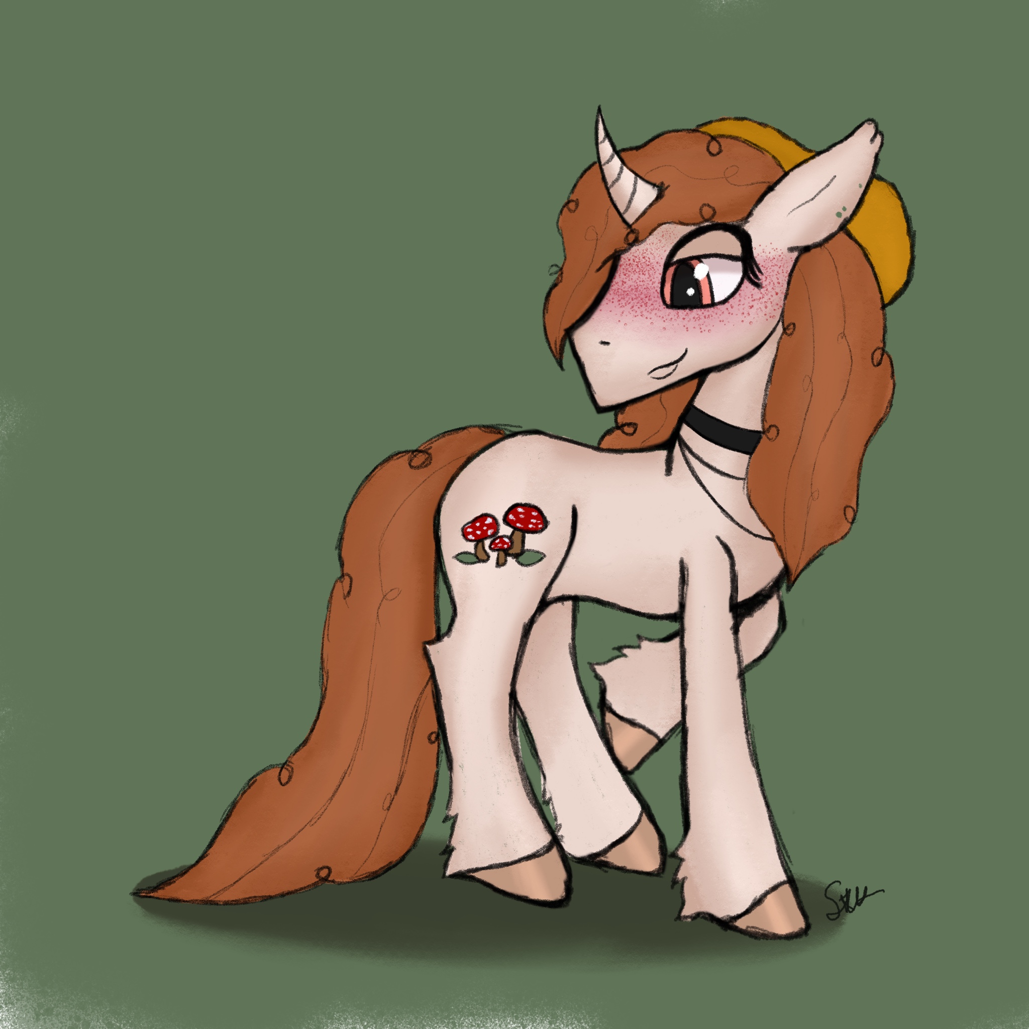 Weed horse I never finished